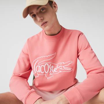 Lacoste толстовка чоловіча з круглим вирізом Lacoste толстовка чоловіча з круглим вирізом