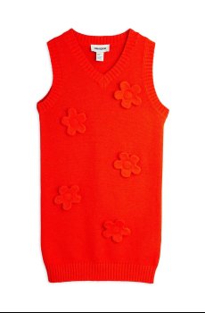 Детское платье с хлопком Mini Rodini