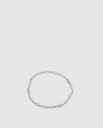 Серебристый металлический браслет Vlogo Signature Серебристый металлический браслет Vlogo Signature