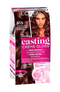 Безаммиачная краска для волос LOreal Paris Casting Creme Gloss 515 Морозный шоколад, 180 мл