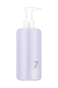 Парфюмированный гель для душа Masil 7 Ceramide Perfume Shower Gel White Musk с церамидами и ароматом белого мускуса, 300 мл