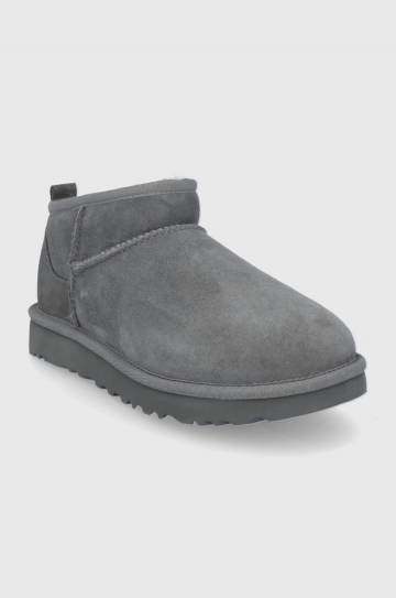 Замшевые сапоги UGG цвет серый Замшевые сапоги UGG цвет серый