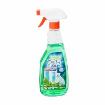 Средство для мытья стекол и зеркал Polar Shine Зеленый лес, 500 мл Средство для мытья стекол и зеркал Polar Shine Зеленый лес, 500 мл