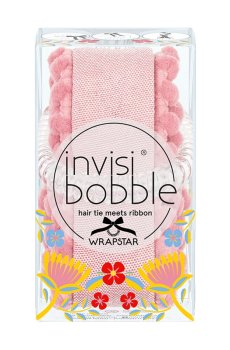 Резинка с лентой для волос Invisibobble Wrapstar Flores & Bloom Ami & Co, 1 шт
