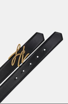 Двухсторонний кожаный ремень Karl Lagerfeld