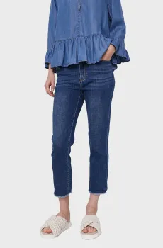 Женские темно-синие джинсы Синий 26 DKNY E0RL0630