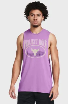Мужская сиреневая майка UA Pjt Rck Balance Tank Сиреневый S Under Armour 1383225-560