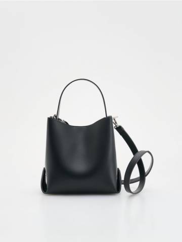 Reserved - LADIES` HANDBAG - чорний - 250CN-99X Reserved - LADIES` HANDBAG - чорний - 250CN-99X