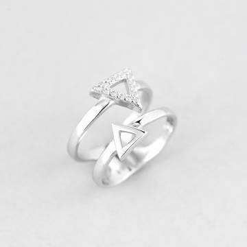 Серебряное кольцо Minimal 10444-16 16 Серебряное кольцо Minimal 10444-16 16