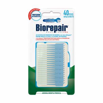 Интердентальные силиконовые зубочистки Biorepair Oral Care Pro размер S, 40 шт Интердентальные силиконовые зубочистки Biorepair Oral Care Pro размер S, 40 шт