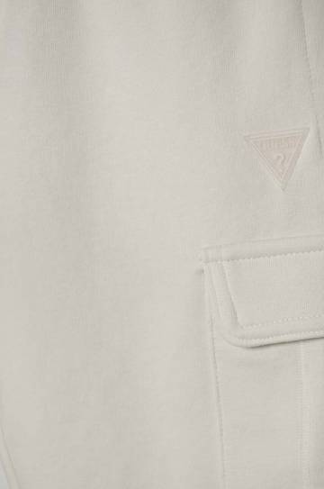 Детские шорты Guess цвет белый регулируемая талия Детские шорты Guess цвет белый регулируемая талия