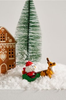 Різдвяні кубики - різнобарвний