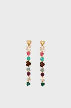 Женские золотистые серьги Золотой ONESIZE Bimba Y Lola 261BAE202.10140