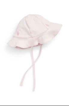 Детская хлопковая шляпа Polo Ralph Lauren