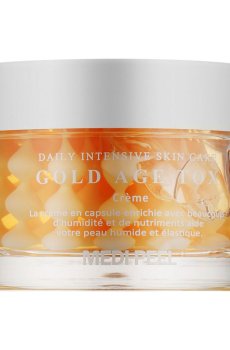 Восстанавливающий капсульный крем для лица Medi-Peel Gold Age Tox Cream с экстрактом золотого шелкопряда, 50 мл
