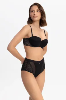 Женский черный бюстгальтер Черный 75C MARC&ANDRE W25-0713-05-BNM-LY