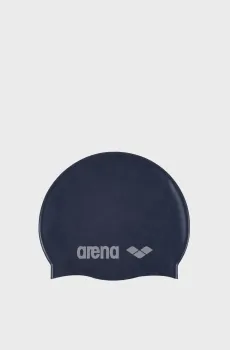 Детская темно-синяя шапочка для плавания CLASSIC SILICONE JR Синий ONESIZE Arena 91670-071