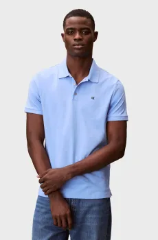 Мужское голубое поло CLASSIC Голубой L Calvin Klein Jeans LV04RD255G