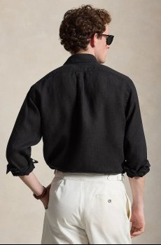 Льняная рубашка Polo Ralph Lauren Long Sleeve Sport Shirt