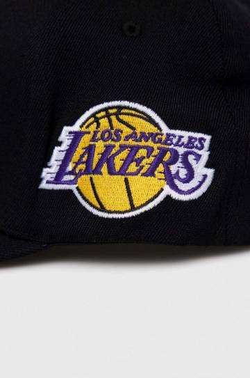 Кепка из смесовой шерсти Mitchell&Ness BOSTON CELTICS цвет фиолетовый с аппликацией Кепка из смесовой шерсти Mitchell&Ness BOSTON CELTICS цвет фиолетовый с аппликацией