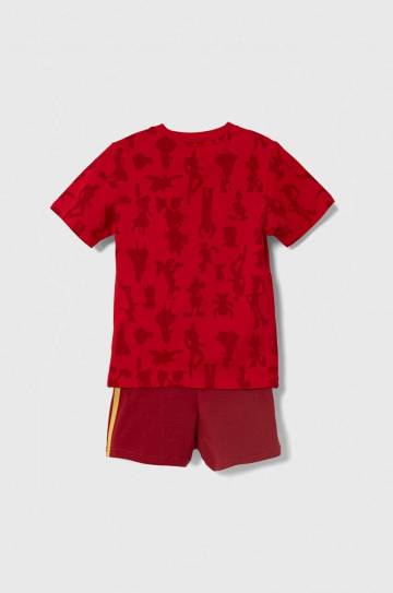 Детский комплект adidas x Disney цвет бордовый Детский комплект adidas x Disney цвет бордовый