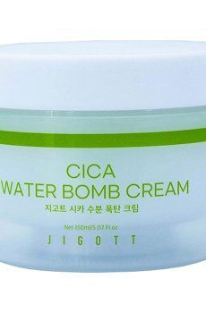 Увлажняющий крем для лица Jigott Cica Water Bomb Cream с экстрактом центеллы, 150 мл