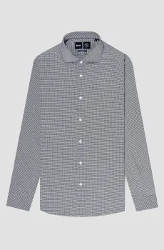 Мужская рубашка с узором Разноцветный 40 BOSS 50503097;405