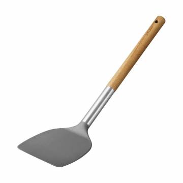 Лопатка кухонная Lamart Wood нейлон, с деревянной ручкой (LT3981)