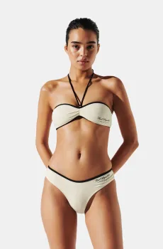 Женские белые трусики от купальника HOTEL KARL RIB RIO BOTTOMS Белый L Karl Lagerfeld A1W46030