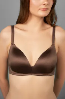 Женский коричневый бюстгальтер Коричневый 75C brabrabra SLZ24201315