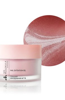 Моделирующий гель для ногтей Nails Molekula Professional Gel 18 Steel Kisses, 100 мл