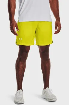 Мужские желтые шорты UA LAUNCH 7 SHORT Желтый S Under Armour 1361493-799
