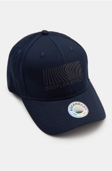 Бавовняна бейсболка - темно-синій
