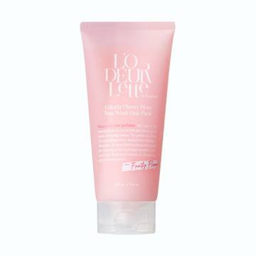 Несмываемая маска для волос LOdeurlette In England Colorfit Cherry Fleur Non Wash Hair Pack, 200 мл Несмываемая маска для волос LOdeurlette In England Colorfit Cherry Fleur Non Wash Hair Pack, 200 мл