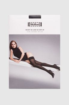 Черные чулки VELVET DE LUXE 50 den