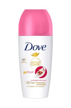Шариковый антиперспирант Dove Go Fresh Pomegranate Пробуждение чувств, 72h, женский, 50 мл