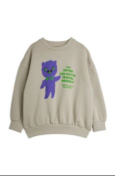Детская хлопковая кофта Mini Rodini Alien travel agency