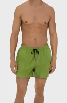 Мужские зеленые плавательные шорты Зеленый S MARC&ANDRE MS25-01