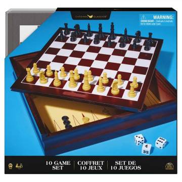Ігровий набір Spin Master 10 класичних ігор (SM98376/6065366) Ігровий набір Spin Master 10 класичних ігор (SM98376/6065366)