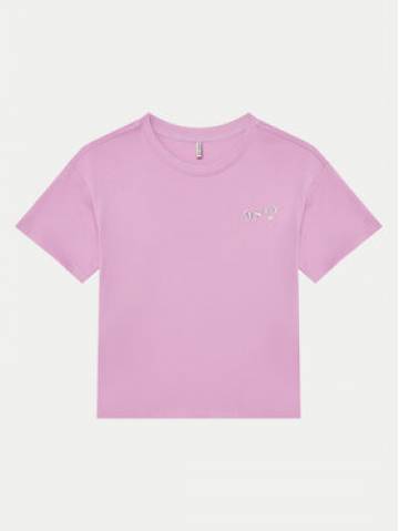 Kids ONLY Футболка Maiken 15313877 Фіолетовий Regular Fit Kids ONLY Футболка Maiken 15313877 Фіолетовий Regular Fit