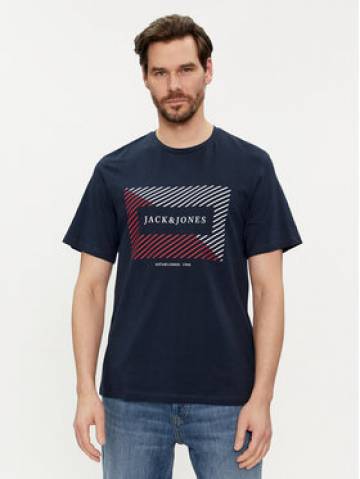 Jack&Jones Футболка Cyrus 12247810 Cиній Standard Fit Jack&Jones Футболка Cyrus 12247810 Cиній Standard Fit