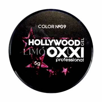 Глитерный гель для маникюра Oxxi Professional Hollywood 9 Розовая малина с голографическим эффектом, 5 г Глитерный гель для маникюра Oxxi Professional Hollywood 9 Розовая малина с голографическим эффектом, 5 г