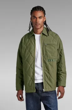 Мужская зеленая куртка Postino oversized 2.2 Зеленый XXL G-Star RAW D22891,C442