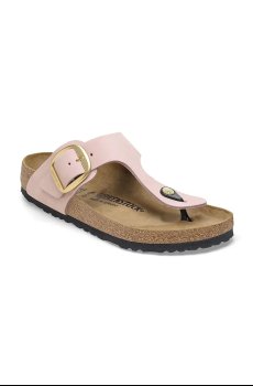 Вьетнамки из нубука Birkenstock Gizeh Big Buckle