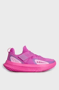 Розовые кроссовки UA FLOW FUTR X 4 Розовый 12.5-14 Under Armour 3027639-500