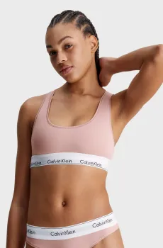 Женский пудровый топ Розовый XS Calvin Klein 0000F3785E