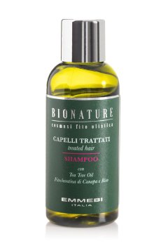 Шампунь Emmebi Italia BioNature Mineral Treatment Treated Hair Shampoo для поврежденных волос, 50 мл