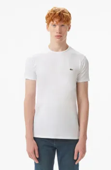 Мужская белая футболка Белый XL Lacoste TH0998001