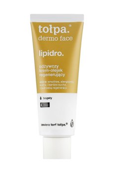 Ночной регенерирующий крем-масло для лица Tolpa Dermo Face Lipidro., 40 мл