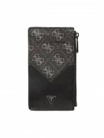 Guess Чохол для кредиток Vezzola Smart Slg SMEVZL LEA81 Чорний Guess Чохол для кредиток Vezzola Smart Slg SMEVZL LEA81 Чорний